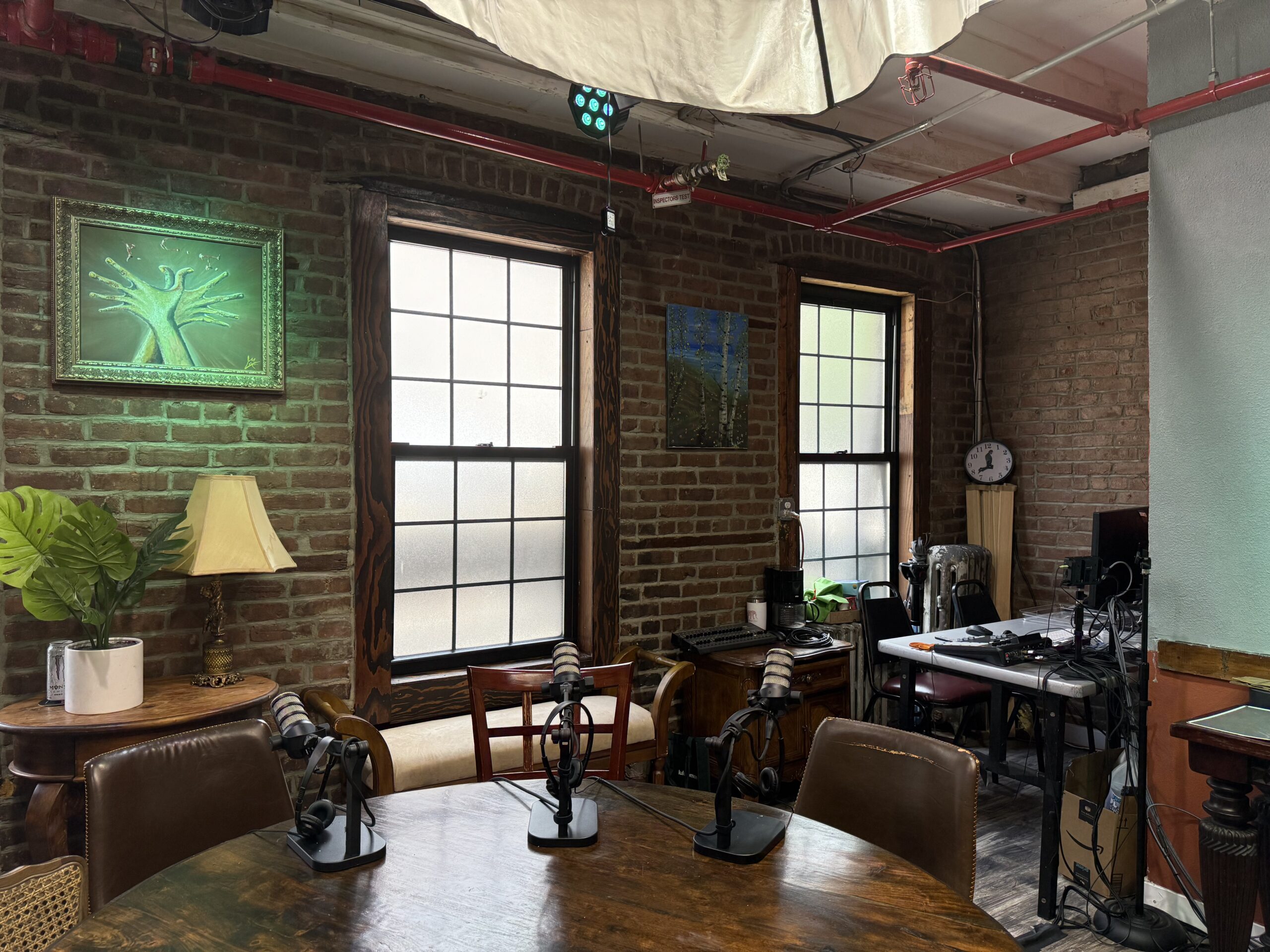 podcast studio